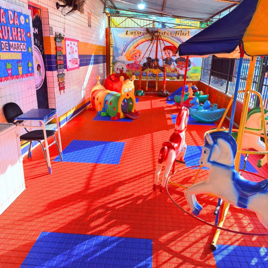 piso plástico modular